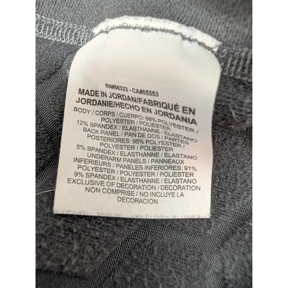 Nike Pro Hyperwarm Fitted Sleeve Training Top Men's Large‎ Gray Pullover Stretch